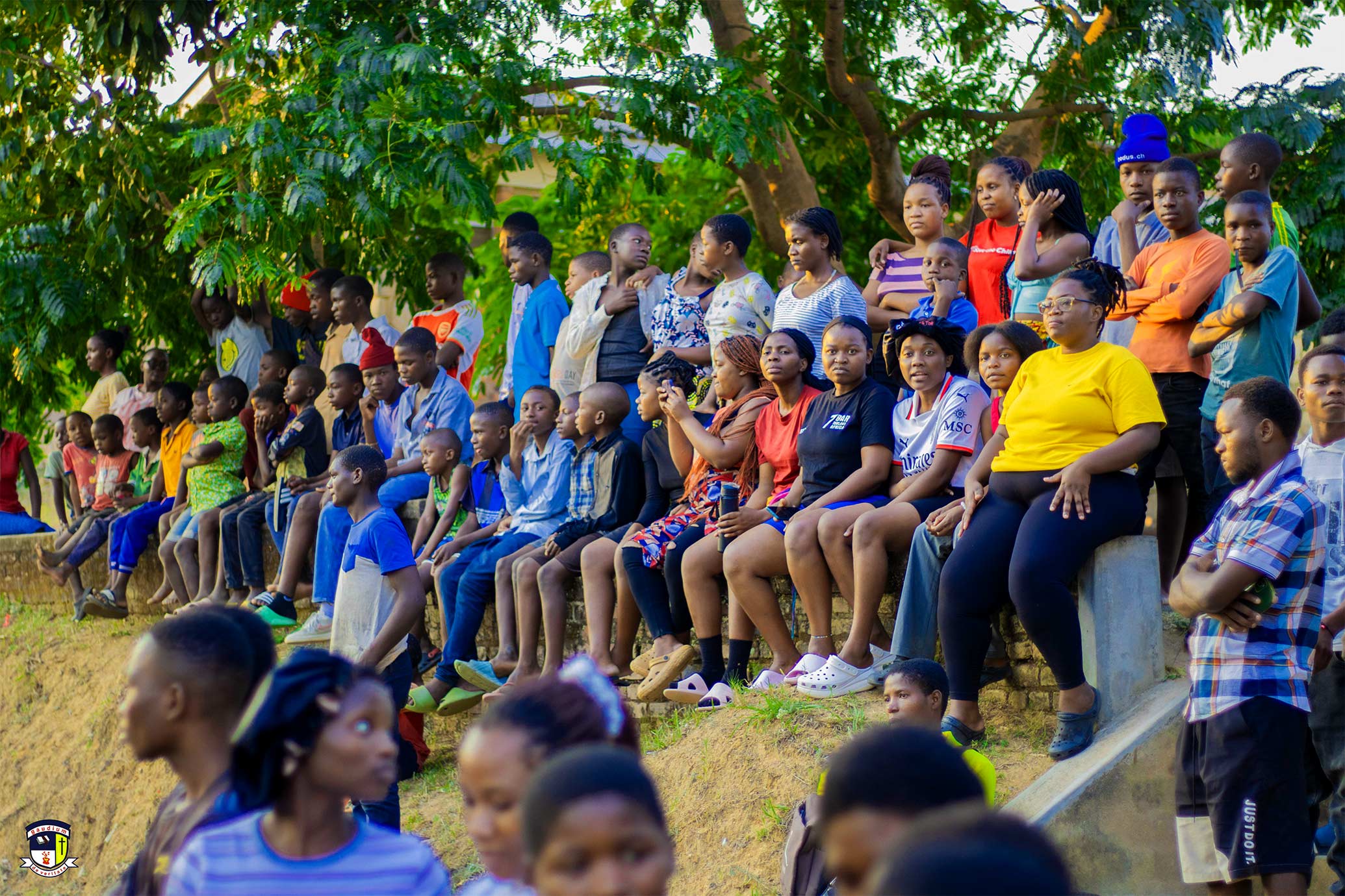 Students enjoying a cultural evening